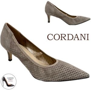 Cordani Women’s Naples Dave Suede Leather Pumps Pointed Toe Dress Shoes Heels 41